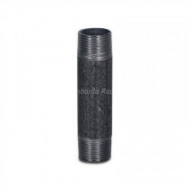 BARILOTTO FERRO NERO A SALDARE 3/4"x150mm LOMBARDA RACCORDI - Tubo in ferro nero barilotto tronchetto, a saldare Raccordo omolo