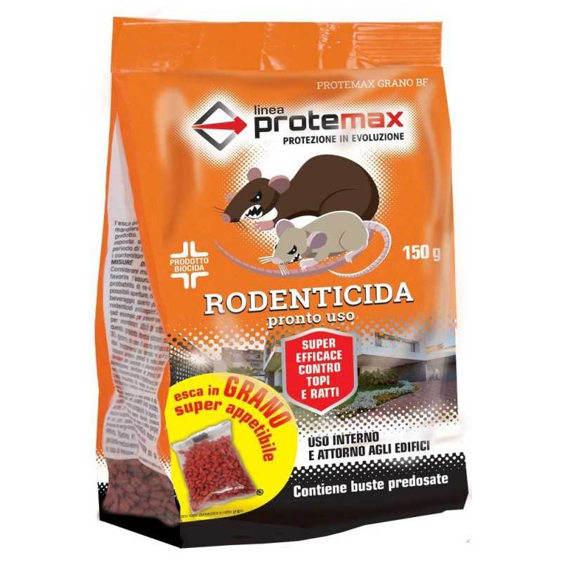 Buy TOPICIDA veleno per topi e ratti esca in grani PROTEMAX 150gr 