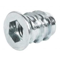 BUSSOLE DA AVVITARE M8x20 mm ACCIAIO ZINCATO 6 PEZZI   - 