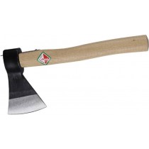 ACCETTA PICOZZINO IN ACCIAIO FORGIATO 400gr con manico legno PAPILLON - Picozzino accetta in acciaio forgiato gr. 400  Manico i