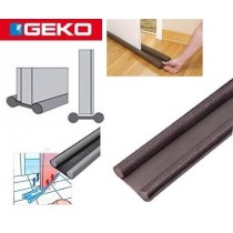 PARASPIFFERO DOPPIO SOTTOPORTA 95cm BROWN GEKO - Paraspiffero in polietilene espanso e tessuto impermeabile. Si infila sul fond