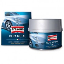 CERA PROTETTIVA METAL AREXONS 250ml effetto super lucido AREXONS - Cera protettiva metal è la pasta ideale per lucidare e prote
