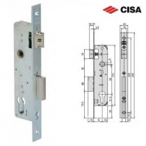 CISA 44661-20-0 SERRATURA DA INFILARE A CILINDRO EUROPEO PER MONTANTI Entrata 20mm CISA - SERRATURA CISA 44661 DA INFILARE A CI