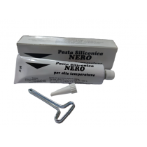 PASTA SILICONICA PER ALTE TEMPERATURE 80g NERA   - Indicato per formare guarnizioni di diverso spessore su carter di distribuzio