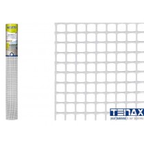 Rete plastica maglia QUADRA mm 10x10 BIANCO H 100cm TENAX - È ideale applicata su cancelli e recinzioni di ogni tipo Impedisce 