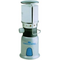 LAMPADA BUTANO PIEZOELETRIC 100 W - Base lampada in metallo Rubinetto per cartuccia standard Coperchio inox Vetro 80 x 80 mm P
