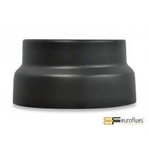 Riduzione smaltata per tubi stufa legna NERO OPACO 11M-12F - Riduzione per stufa In acciaio smaltato Colore NERO OPACO