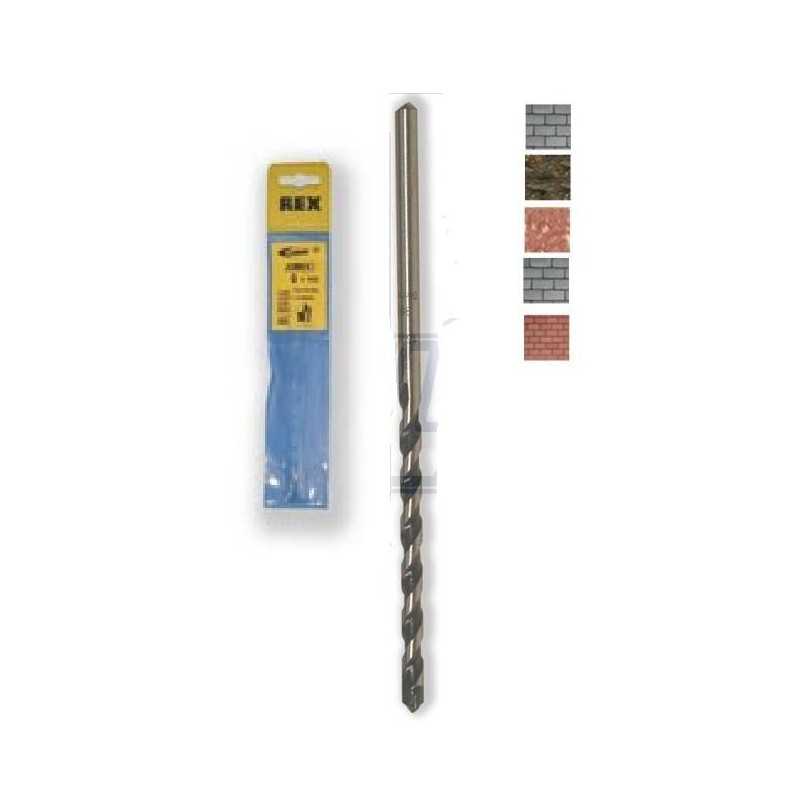 PUNTA WIDIAM PER CEMENTO E GRANITO JUMBO Ø 12x200mm - serie LUNGA - ECEF - Punta widiam rex JUMBO, serie LUNGA, per muro, cemen PUNTA WIDIAM PER CEMENTO E GRANITO JUMBO Ø 12x200mm - serie LUNGA - ECEF - Punta widiam rex JUMBO, serie LUNGA, per muro, cemen