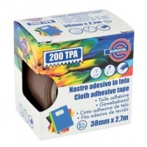 NASTRO ADESIVO IN TELA PLASTIFICATO TPA 38mm x 2,7mt MARRONE EUROCEL - Nastro adesivo telato EUROCEL® è un nastro Premium ideal
