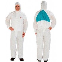 TUTA PROTETIVA 3M 4520 Tipo 5/6 BIANCA Tg L 3M - Gli indumenti della serie 3M 4520 sono progettati per offrire all’operatore la