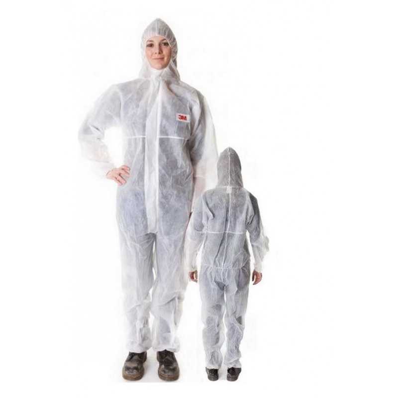 TUTA PROTETIVA IN POLIPROPILENE 3M 4500 Cat. 1 BIANCA Tg XL 3M - La tuta di protezione 3M 4500 è una tuta protettiva leggera pe TUTA PROTETIVA IN POLIPROPILENE 3M 4500 Cat. 1 BIANCA Tg XL 3M - La tuta di protezione 3M 4500 è una tuta protettiva leggera pe