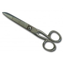 Forbici da sarto in acciaio al carbonio C50 - Nichelate 5" (13cm) 3M - Tradizionale forbice nichelata, forgiata a caldo ed affi