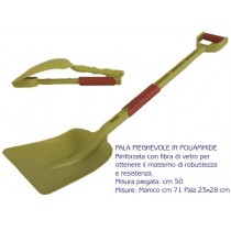 PALA PIEGHEVOLE IN POLIAMMIDE rinforzata con fibra di vetro - Pala pieghevole in poliammide Rinforzata con fibra di vetro per 