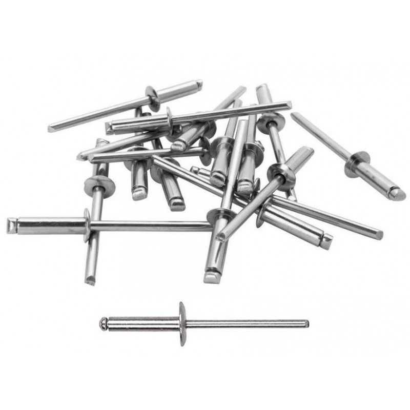 RIVETTI A CHIODO IN ALLUMINIO Ø 4,8x12mm FRIULSIDER - Rivetti in alluminio con chiodo in acciaio zincato Quantità minima 50 pez