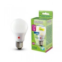 Lampada crepuscolare Led a doppio sensore E27 12W Luce calda BRICOITALIANO - Accensione e spegnimento automatici, rimane accesa