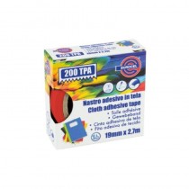 NASTRO ADESIVO IN TELA PLASTIFICATO TPA 19mm x 2,7mt ROSSO EUROCEL - Nastro adesivo telato EUROCEL® è un nastro Premium ideale 