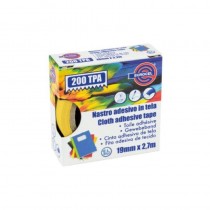 NASTRO ADESIVO IN TELA PLASTIFICATO TPA 19mm x 2,7mt GIALLO EUROCEL - Nastro adesivo telato EUROCEL® è un nastro Premium ideale