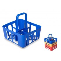 PORTABOTTIGLIONI PLASTICA 4 POSTI - 