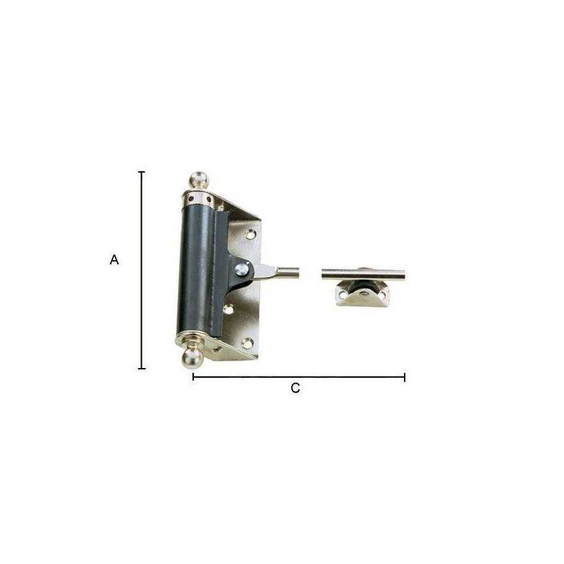 Buy CHIUDIPORTA TRIUMPH A MOLLA ACCIAIO ZINCATO Mod. 115 N°2 