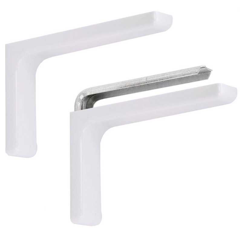 Buy REGGIMENSOLE ACCIAIO RICOPERTE cm 12x8 BIANCO 2 PZ 