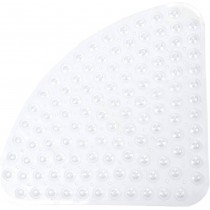 TAPPETO DOCCIA SEMICIRCOLARE 60x60 cm - Trasparente - 