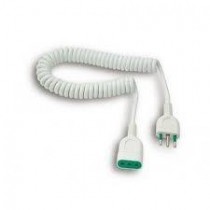 PROLUNGA ELETTRICA ESTENSIBILE 10A 5 metri FME 90080 BIANCO FANTON  - Prolunga estensibile con spina e presa 2P+T 10A. 
Lunghezz
