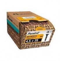 VITI PANEL-VIT BRONZATE TSP per legno e truciolare 2,5x30 MUSTAD - Ordine minimo 100 pezzi