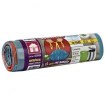 SACCHI PATTUMIERA CON LACCI 55x65 15 PZ - 