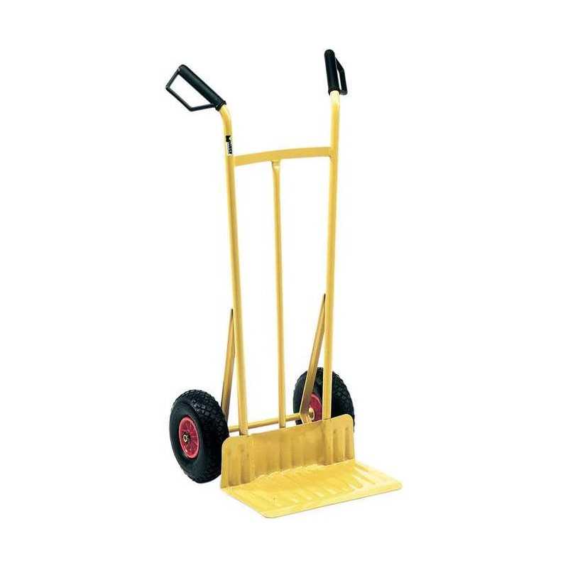 CARRELLO PORTACASSE CON RUOTE PNEUMATICHE - 