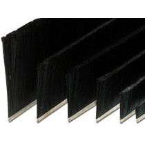 Paraspiffero con spazzola strip Siat per portoni 5x44mm, barra da 2,5mt - Applicazioni su serramenti e portoni industriali per