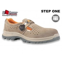 SANDALO DA LAVORO U-POWER MODELLO SOYUZ S1P SRC UPOWER - Scarpe antinfortunistiche basse con strappo, comode e traspiranti U-Po