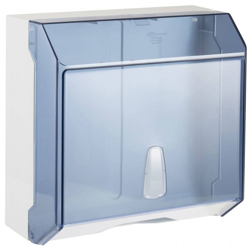 Buy Dispenser asciugamani piegati a C o Z 250 fogli Trasparente 