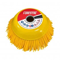 TESTINA PER DECESPUGLIATORE A SPAZZOLA NYLON Ø 200mm Forestal - Testina per decespugliatore a spazzola diametro 200 mm