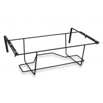 Portavaso verniciato antracite REGOLABILE 40cm - Versione con attacco variabile il quale permette una regolazione da 5 a 25cm.
