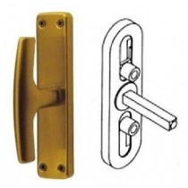 Maniglia finestra Alox Gabry bronzato nuova EZ+Q7 400407004 GHIDINI - GHIDINI 400406004 Maniglia Cremonese Alox serie Gabry per