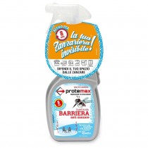 Insetticida azione BARRIERA ANTIZANZARE Protemax 500ml PROTEMAX  - Insetticida con azione BARRIERA: una volta spruzzato nell’amb