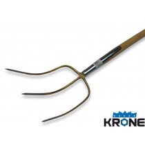 Forca Krone 3 denti larghi ORO completa di manico KRONE - 