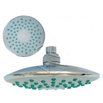 Soffione doccia anticalcare 1 getto ABS cromato Ø 200mm, attacco femmina 1/2" LABOR - Soffione per doccia cromato di diametro c