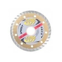 Disco diamantato EC220115A Turbo Ø 230mm per taglio mattoni, laterizi, cemento, cemento con aggregati teneri - Disco diamantat