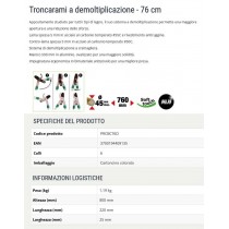 Buy Troncarami a demoltiplicazione con contro 76cm, lama dentata 