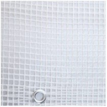 Telo con occhielli retinato trasparente mt 4x4 - 