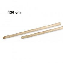 Buy Manico scopa in legno di faggio con filetto 130cm 