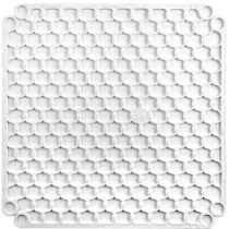 Tappetino lavello Giò Style 32x32 BIANCO GIOSTYLE SPA - Tappetino per lavello bianco Disponibile nelle versioni quadrate e rett