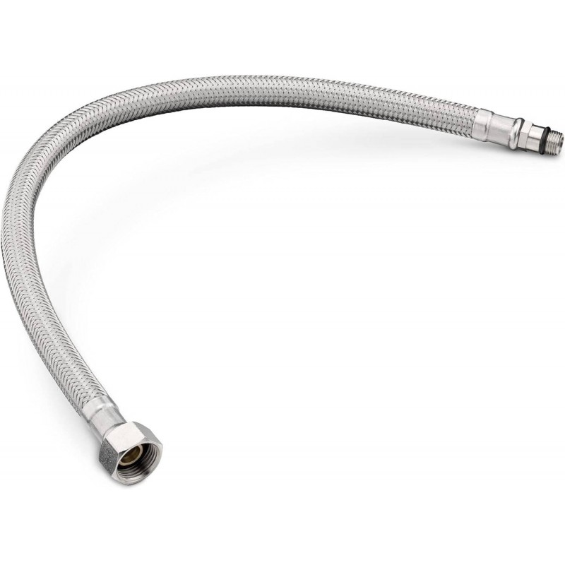 Buy Tubo flessibile acciaio inox attacco F 3/8" x M10 lunghezza 20cm per il collegamento rubinetto miscelatore 