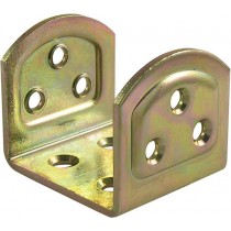 Giunzione ad "U" 60x80x61mm SP 2,5mm per travi inclinate -  in acciaio tropicalizzato ALDEGHI  - 