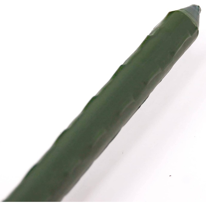 Buy Canna tutore in acciaio plastificato verde Ø 11 mm 60cm per sostegno piante, fiori e ortaggi 