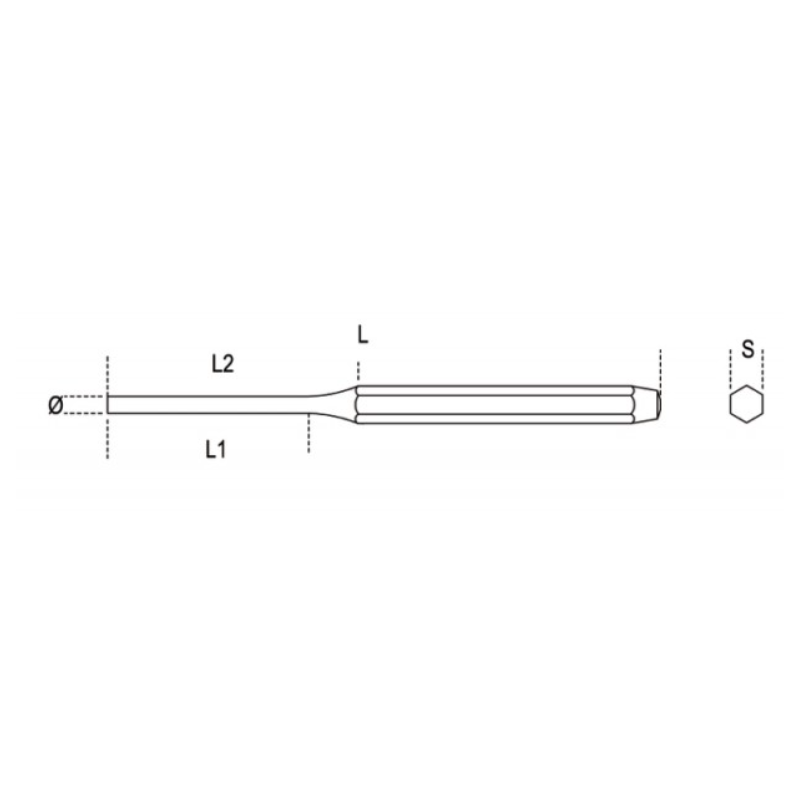 Buy Bollini cacciaspine in acciaio cromato Beta-32 lunghezza 150mm Ø 5mm 