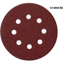 Buy 10 Dischi abrasivi con velcro Maurer Ø 125mm Grana 100 