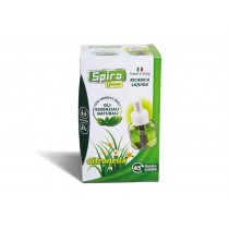 Liquido ricarica SPIRAGREEN per fornelli antizanzare BORMIOLI - Ricarica liquida per vaporizzatore Spira Green. Utilizzabile 24