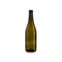 Bottiglia emiliana 750cc per vini poco frizzanti e chiusura con tappi a corona. - Bottiglia da vino per vini poco frizzanti, p